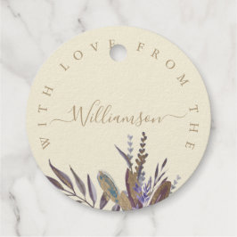Midnight foliage label