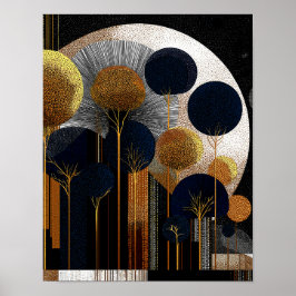 Midnight Forest #12 - 4x5x Digitale Download Poster