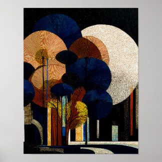 Midnight Forest #13 - 4x5 Digitale Download Poster