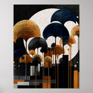Midnight Forest #6 - 4x5 Digitale Download Poster