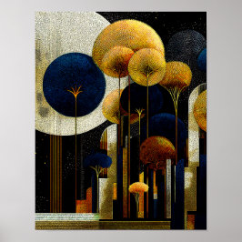 Midnight Forest #7 - 4x5 Digitale Download Poster