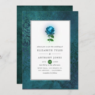 Midnight Forest Wedding Kaart