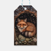 Midnight Fox Gift Label Cadeaulabel (Achterkant)