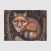 Midnight Fox Tissue Paper Tissuepapier (Voorkant)
