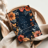 Midnight Garden Barokke bruiloft Save The Date