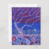 Midnight Garden Briefkaart (Voorkant / Achterkant)