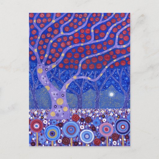 Midnight Garden Briefkaart (Voorkant)