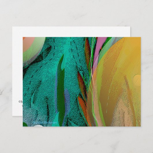 Midnight Garden briefkaart 2 (Voorkant / Achterkant)