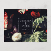 Midnight Garden | Briefkaart Datum opslaan (Voorkant)