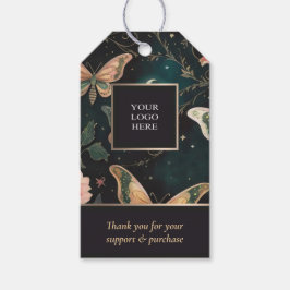Midnight Garden Custom Packaging Label Cadeaulabel