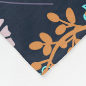 Midnight Garden Fleece Deken (Hoek)