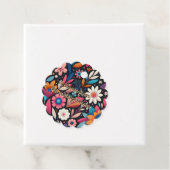 Midnight Garden Gift Label (In situ)