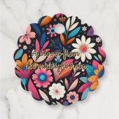 Midnight Garden Gift Label (Voorkant)