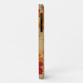 Midnight Garden Hawaiian Red Faux Wood Case-Mate iPhone Case (Achterkant/links)