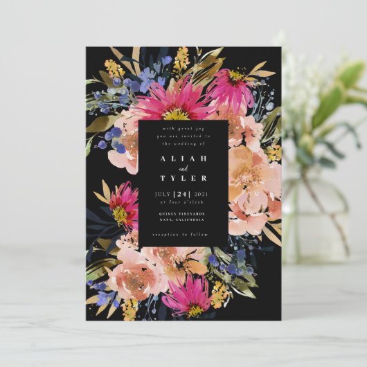 Midnight Garden Kaart (Staand voorkant)