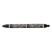 Midnight Garden Line Soft Pink Zwarte Inkt Pen (Voorkant)