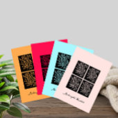 Midnight Garden Line Turquoise Mist Kaart