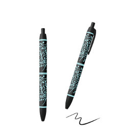 Midnight Garden Line Turquoise Mist Zwarte Inkt Pen