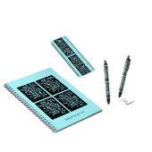 Midnight Garden Line Turquoise Mist Zwarte Inkt Pen