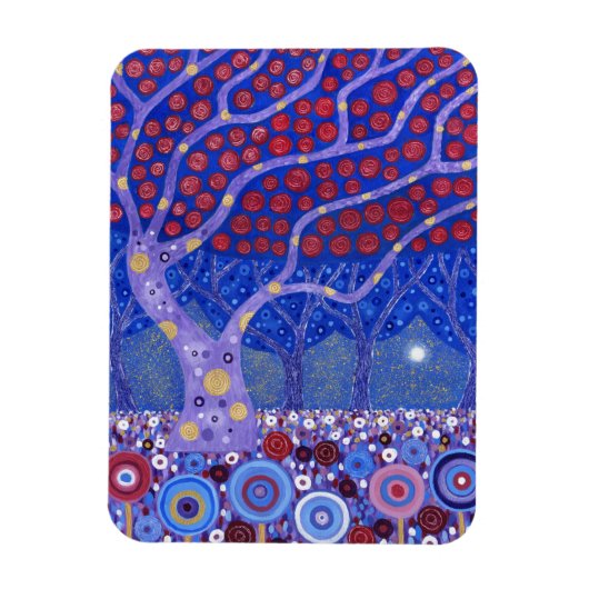 Midnight Garden Magneet (Verticaal)