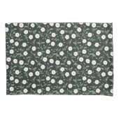 Midnight Garden Modern Farmhouse Daisy Pattern Kussensloop (Voorkant)