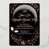 Midnight Garden Party uitnodiging (Voorkant)