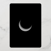 Midnight Garden Party uitnodiging (Achterkant)