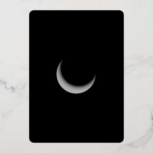 Midnight Garden Party uitnodiging (Achterkant)