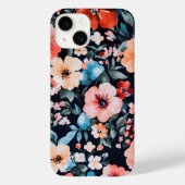 Midnight Garden Symphony Afdrukken | Bold Floral A Case-Mate iPhone Case (Achterkant)