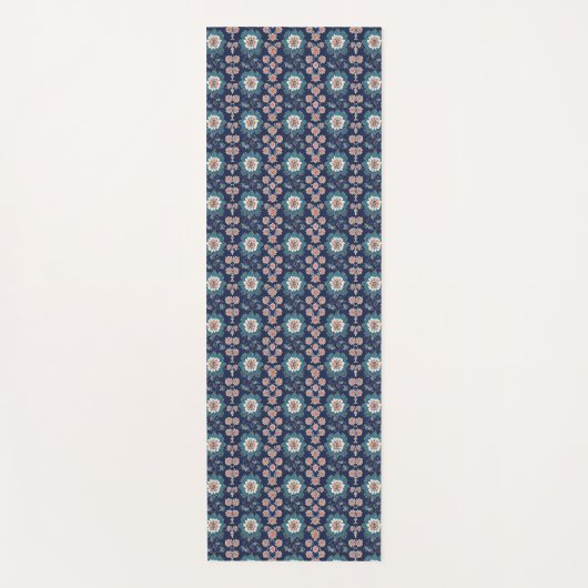 Midnight Garden Tapestry Yogamat (Voorkant)