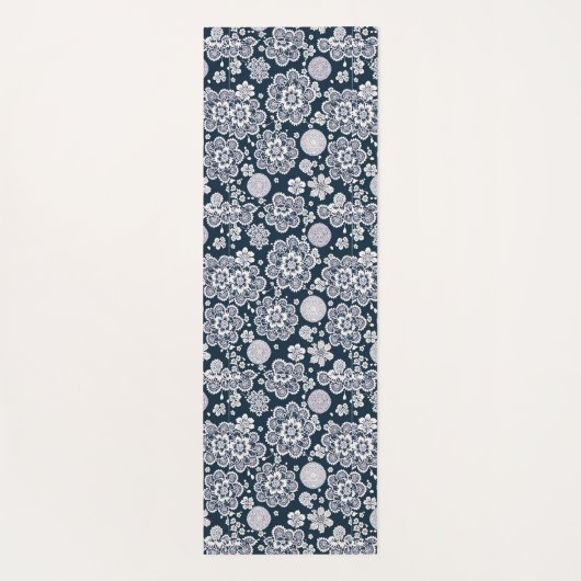 Midnight Garden Tapestry Yogamat (Achterkant)
