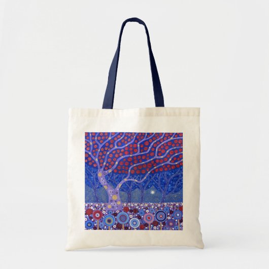 Midnight Garden Tote Bag (Voorkant)