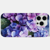 Midnight Garden Violet Hydrangea Waterverf Case-Mate iPhone Case (Achterkant (horizontaal))