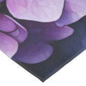 Midnight Garden Violet Hydrangea Waterverf Tafelkleed (Gekanteld)