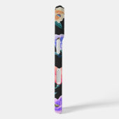 Midnight Garden Waterverf Bloemen Case-Mate iPhone Case (Achterkant / Rechts)