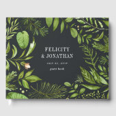 Midnight Garden | Weddenschap Gastenboek (Voorkant)