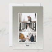 Midnight Garland | Vakantieknopkaart Feestdagenkaart (Achterkant)