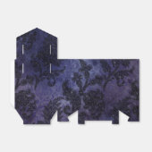 Midnight Glimmer  Damask Bedankdoosjes (Uitgevouwen)