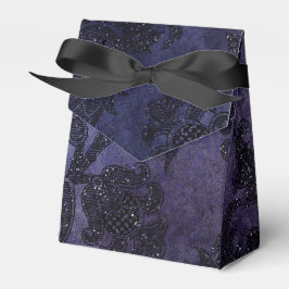 Midnight Glimmer  Damask Bedankdoosjes