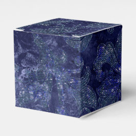 Midnight Glimmer  Damask Bedankdoosjes