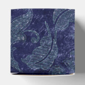 Midnight Glimmer  Damask Bedankdoosjes (Bovenkant)