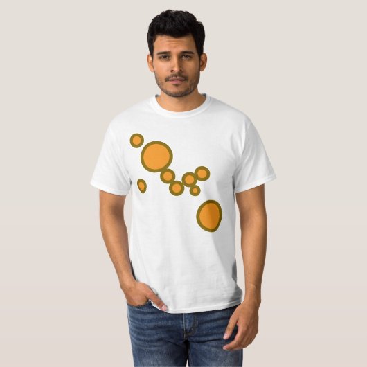 Midnight Glow Wall Art T-shirt (Voorkant volledig)