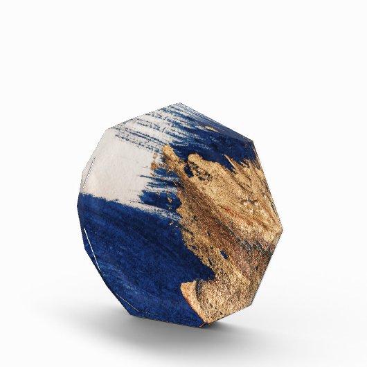 Midnight Gold: Abstract Elegance Fotoblokken (Rechts)