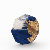 Midnight Gold: Abstract Elegance Fotoblokken (Links)