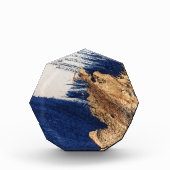 Midnight Gold: Abstract Elegance Fotoblokken (Voorkant)