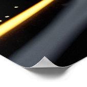 Midnight Gold Surge Poster (Hoek)