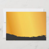 Midnight Gold Wedding Save The Date (Achterkant)