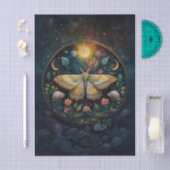 Midnight Gossamer Wings, Moth & Moon Tissuepapier (Craft)