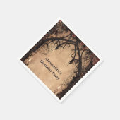 Midnight Gothic Cathedral Birthday Servet (Hoek)