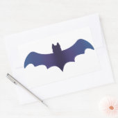 Midnight Gradient Bat-Sticker Rechthoekige Sticker (Envelop)